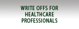 Write Offs for Healthcare Professionals